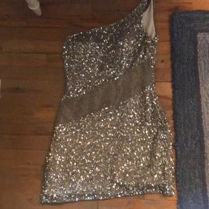 Sequin mini dress
